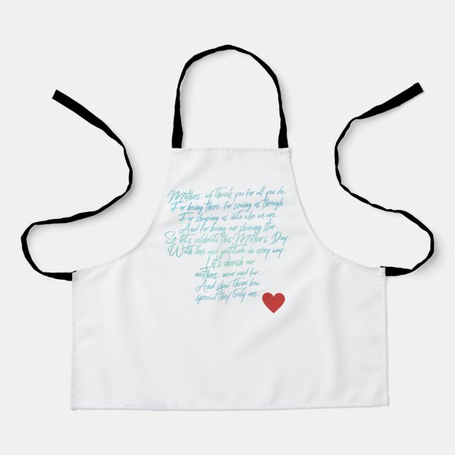 mothers love apron (Front)
