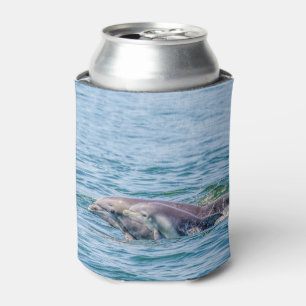 Mother's Love Dolphin & Baby Can Cooler