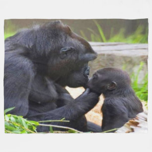 MOTHER'S LOVE FLEECE BLANKET