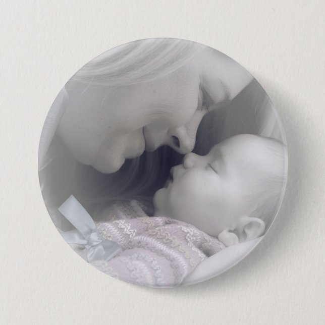 Mother's Love Personalized Button (Front)
