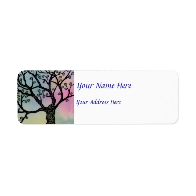 Mother's Love - Trees on Vellum and Watercolor (Front)