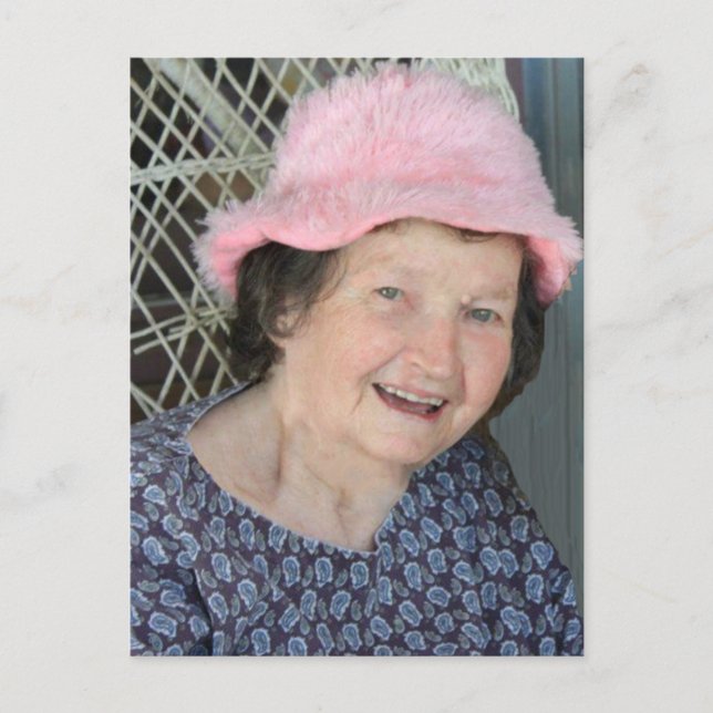 Mother's Poem Photo Card with Poem on back (Front)