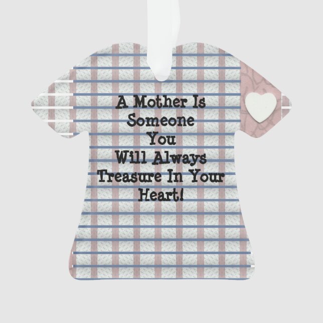 Mothers Treasure Ornament (Front)