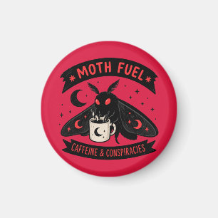Mothman Coffee Moth Fuel Caffeine and Conspiracies Magnet