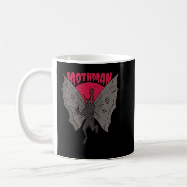 Mothman Coffee Mug (Left)