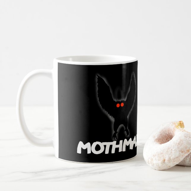 Mothman Coffee Mug (With Donut)