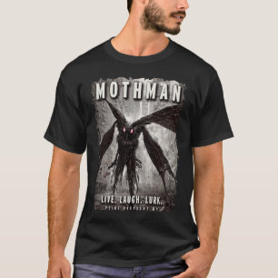Mothman Creepy Cryptid City Point Pleasant T-Shirt