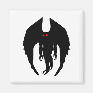 Mothman Cryptid  Magnet