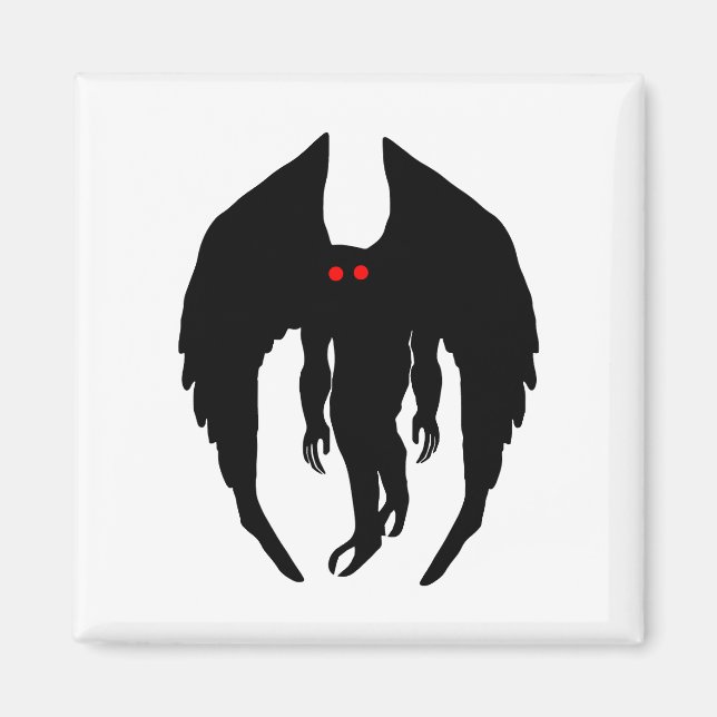 Mothman Cryptid  Magnet (Front)