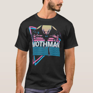 Mothman Cryptozoology Retro Cryptid T-Shirt