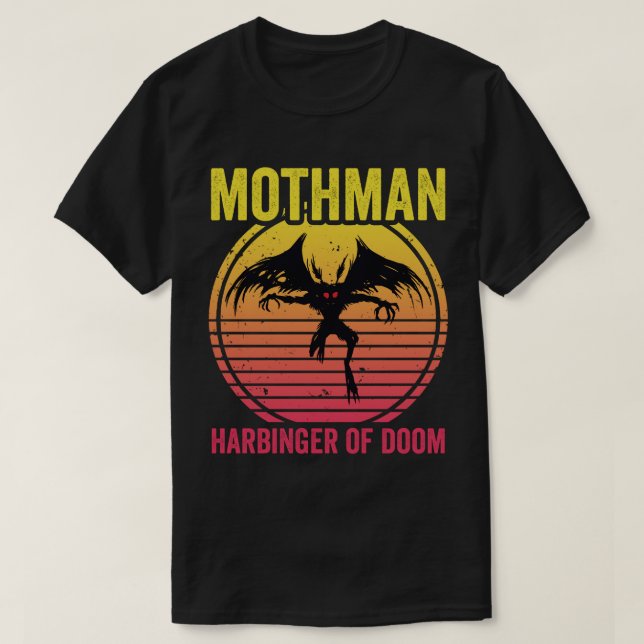 Mothman Harbinger Of Doom T-Shirt (Design Front)