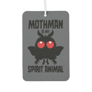 Mothman Is My Spirit Animal Silhouette Air Freshener