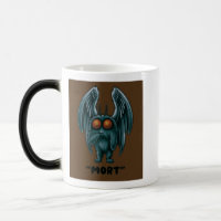 Mothman “Mort” Cryptid coffee mug
