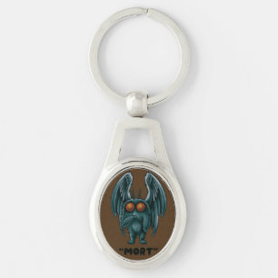 Mothman “Mort” Cryptid Keychain