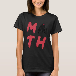 Mothman Moth Cryptid Monster Folklore Creature Cry T-Shirt