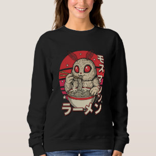 Mothman Ramen Anime Monster Kids Japanese Manga Ka Sweatshirt