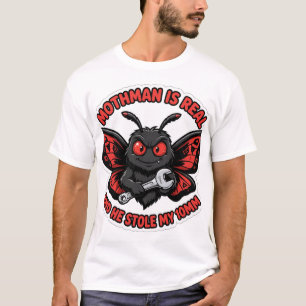 Mothman Stole My 10mm T-Shirt