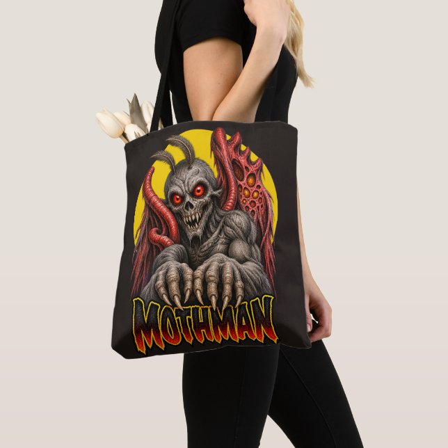MOTHMAN TOTE BAG (Close Up)