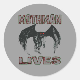 MOTHMAN VIT AUTOCOLLANT
