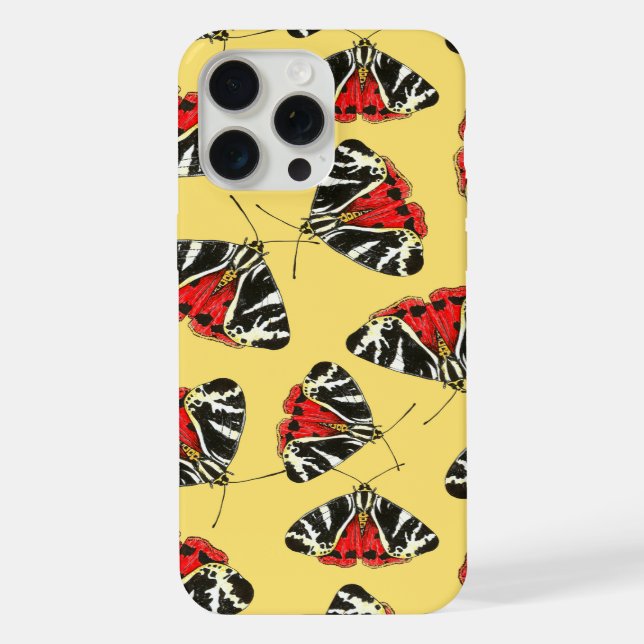 Moths 3 iPhone case (Back)