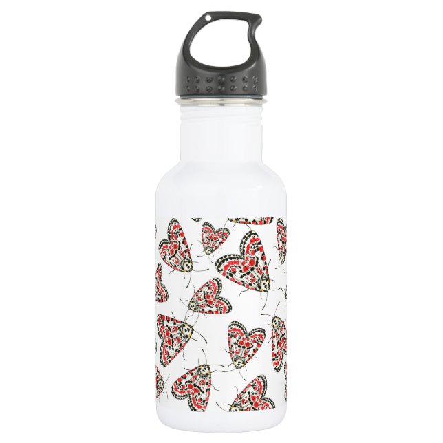 Moths 532 Ml Water Bottle (Front)