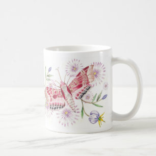 Moths and flowers Mug