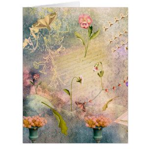 Moths and Pansies Personalized
