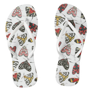 Moths Flip Flops
