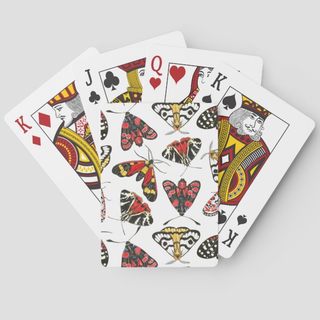 Moths Playing Cards (Back)