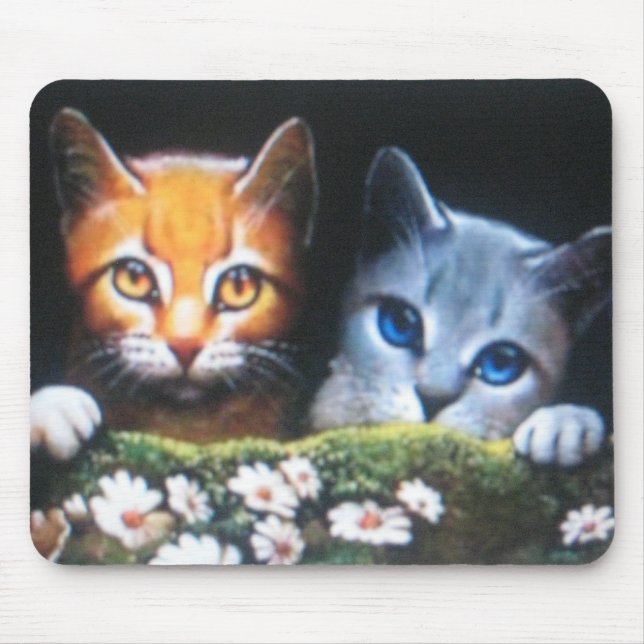 Mothwing and Willowpaw mousepade Mouse Pad (Front)