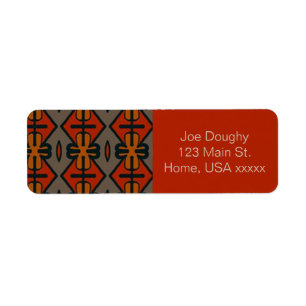Motif à air tribal