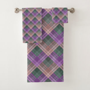 Motif à carreaux avec coloration en zig zag