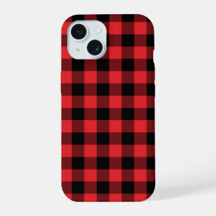 Motif à carreaux Buffalo Flanelle Rouge