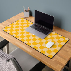 Motif à carreaux crème agrumes
