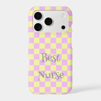 Motif à carreaux rose pastel et jaune