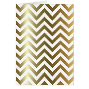 Motif à chevron à rayures dorées