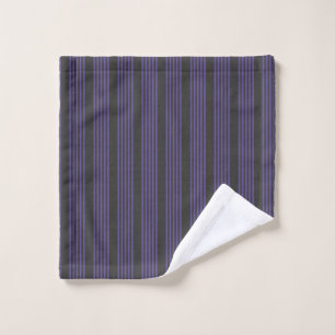 Motif à cinq bandes Ultra violet et charbon de boi