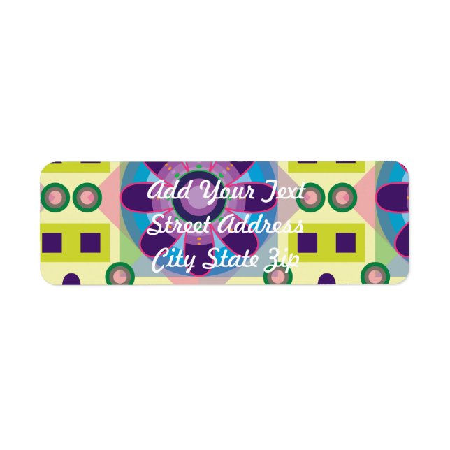 Motif à fleurs triées (Devant)