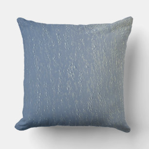 Motif à gouttelettes d'eau chic à oreiller