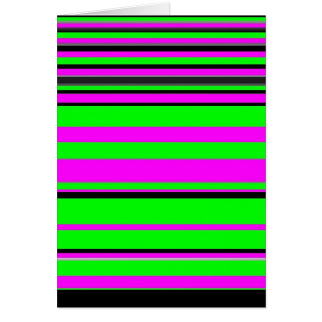 Motif à rayures couleur noir rose chaud (Devant)