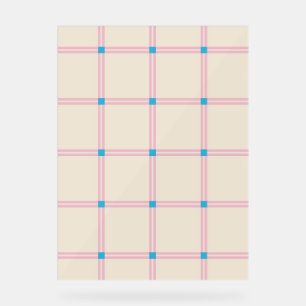 Motif à rayures verticales de couleur douce et à p