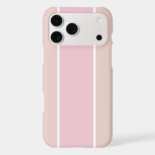 Motif à rayures verticales rose pâle et beige