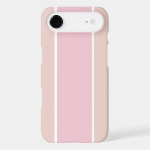 Motif à rayures verticales rose pâle et beige