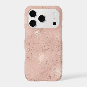 Motif à texture de points organiques rose poudré