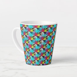 motif Abstrait 1208 - Latte Mug