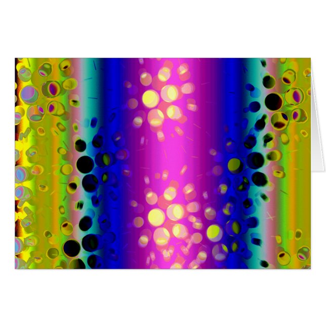 Motif Abstrait coloré (Devant horizontal)