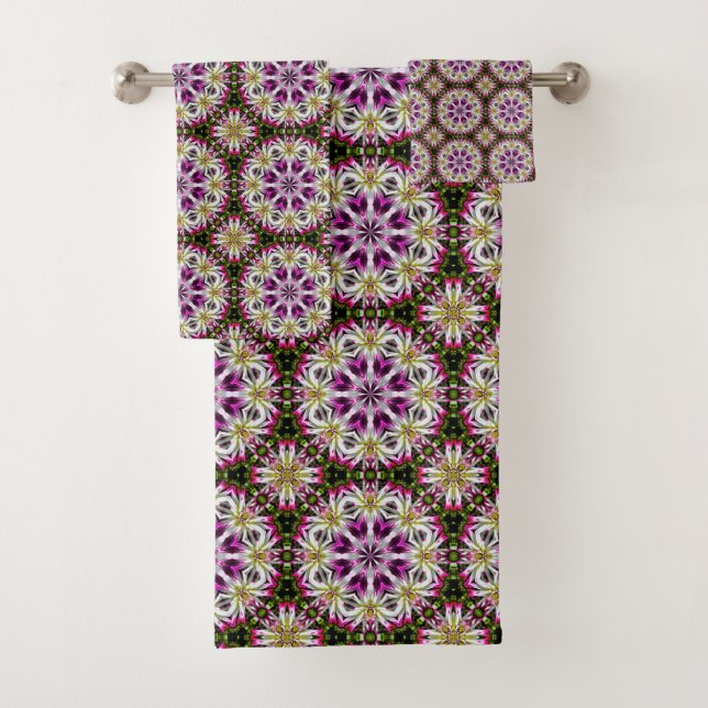 Motif Abstrait Dahlia      (En situation)