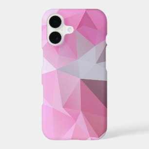 Motif Abstrait de Pyramide Rose Fraîche