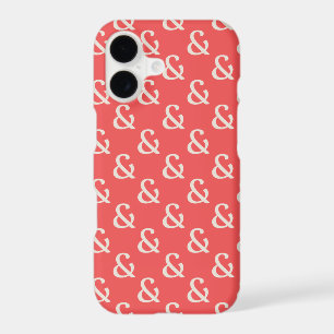 Motif abstrait du symbole 'et'
