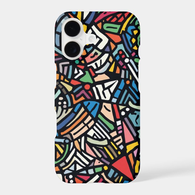 Motif abstrait moderne (Verso)